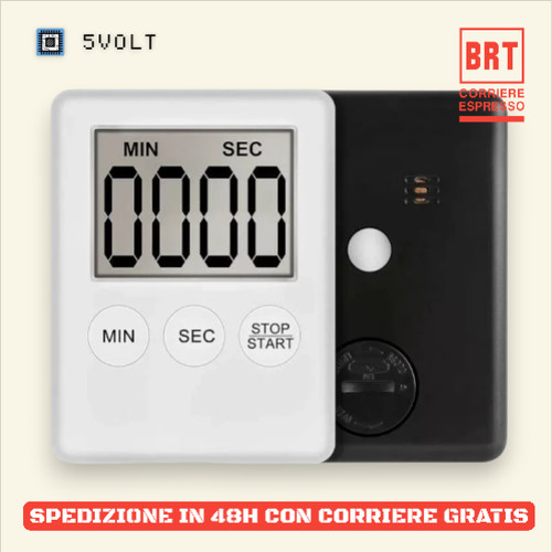 Timer digitale bianco - , da