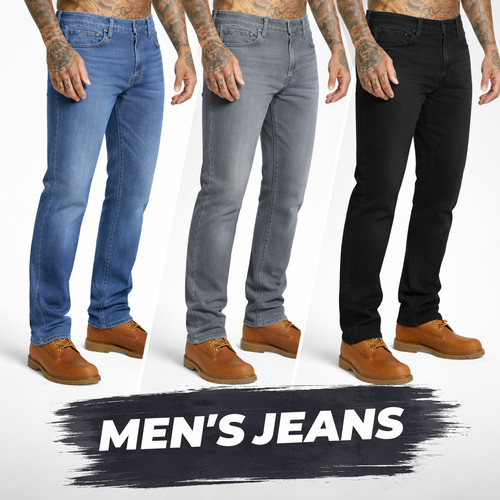 Jeans uomo regular fit - , gamba