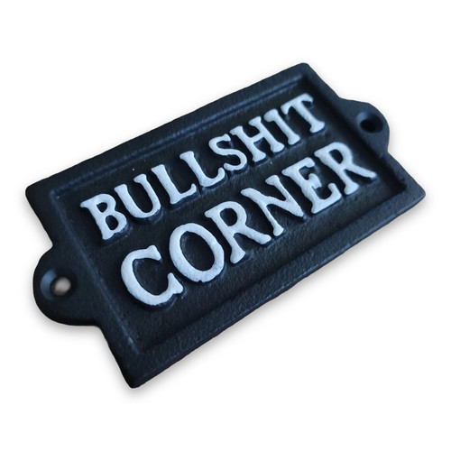 Bullsh insegna angolare - bullsh*t,