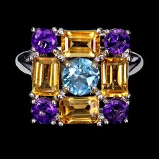 925 Anello Argento Sterling