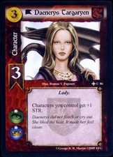 Daenerys Targaryen - Winter Edition - A Game of Thrones CCG