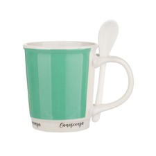 KASANOVA Mug verde 400 ml con