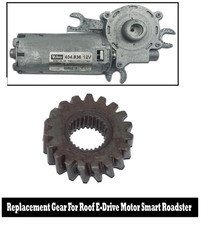 Ingranaggio di ricambio in metallo per motore Smart Roadster SunRoof E-Drive 452
