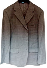 Giacca da uomo grigia taglia XL pura lana vergine Kensington, USATA