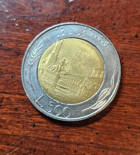 Italy 500 lire coin 1995 - 1995,