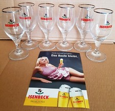 SET 6 BICCHIERI BIRRA ISENBECK