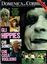 DOMENICA DEL CORRIERE 1969/41=HIPPY=LSD EFFECT=MARIA DENIS=SAN FELICE A CANCELLO