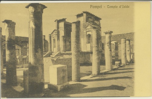 Pompei napoli tempio d - pompei, d'iside