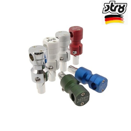Supporto manubrio bianco str8 - manubrio,