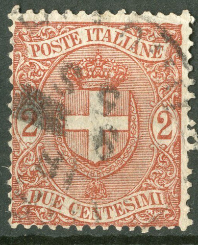 Italia regno 1896 serie stemmi - 1896,