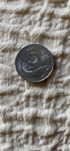 Moneta lire delfino - delfino, 1952