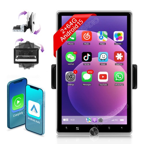 Autoradio 1 din android - 10.4'',