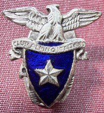 DISTINTIVO ALPINISMO CAI CLUB