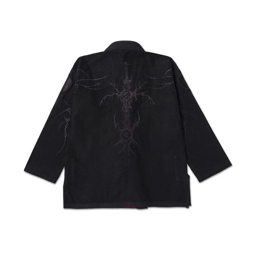 Shoyoroll tribale nero kimono - tribale,