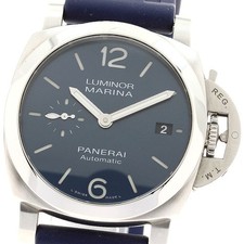 Orologio Uomo Automatico PANERAI Luminor Marina Quaranta PAM01370 Quadrante Navy_884314