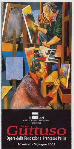 Guttuso brochure mostra opere - guttuso.,