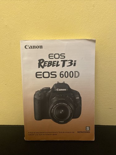 Spanish canon eos - spanish, t3i