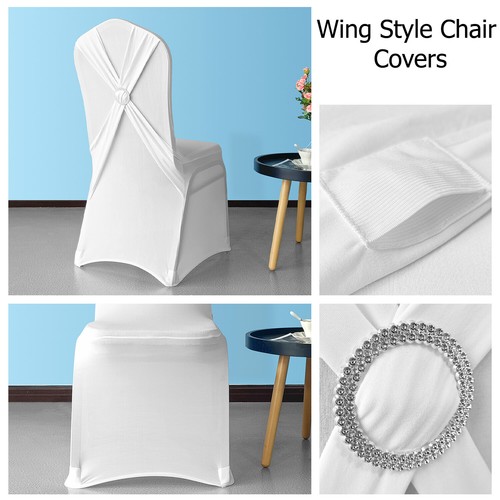 Spandex coprisedie bianco - spandex,