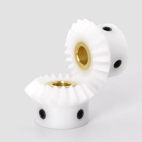 Ruote coniche plastica pom - ruote,