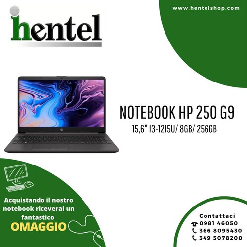 Notebook 250 i3 8gb - hp,