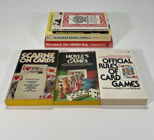 Blackjack poker book lot - blackjack, 7