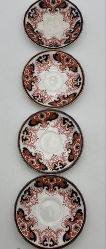 Raro antico set piattini - antico, 4