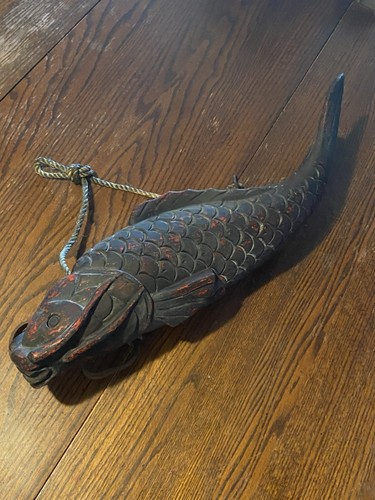 Antico pesce koi - giapponese, in