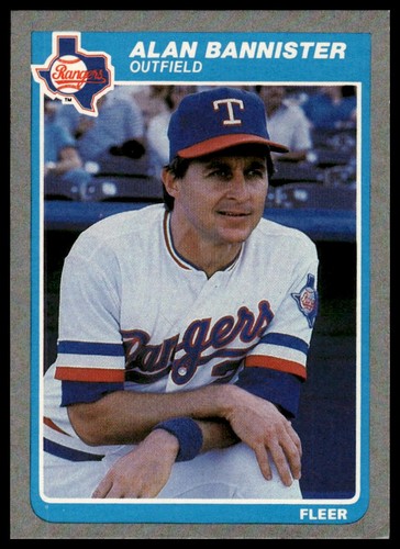 Fleer 555 1985 - #555, alan