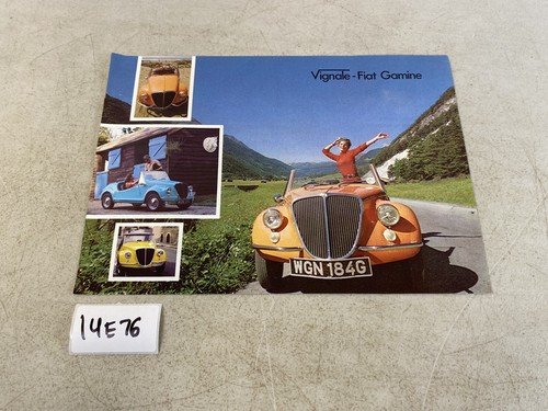 Vignale fiat gamine 500 1969 - vignale-fiat,
