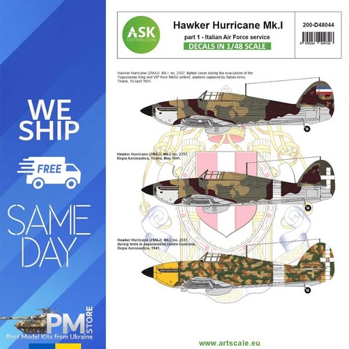 Ask d48044 hawker - 1/48,