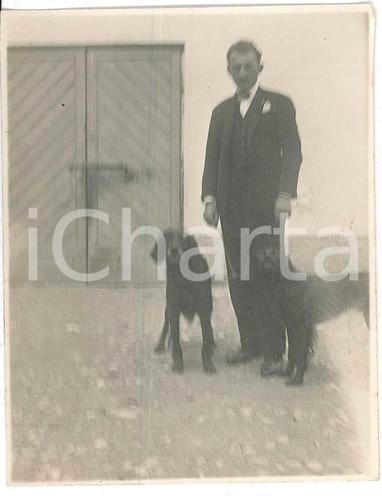 1920 belgio uomo con - uomo,