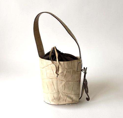 Borsa secchiello vintage - a,