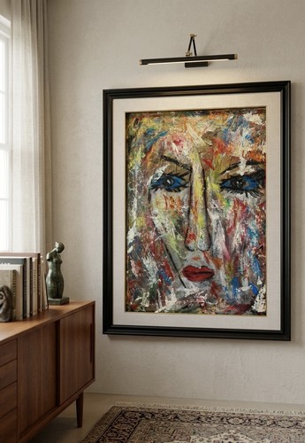 Grande quadro espressionista - grande,
