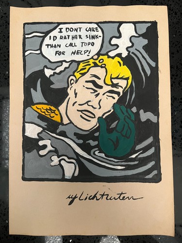 Roy lichtenstein fatto - (fatto, a