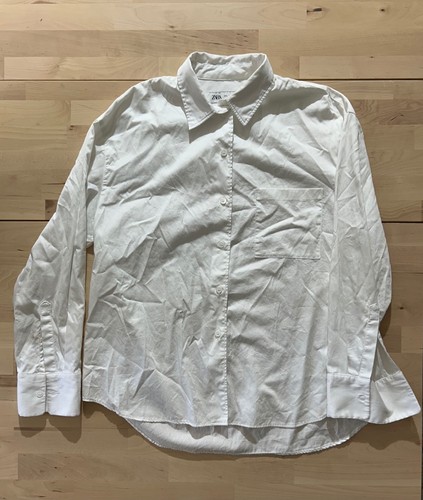 Zara camicia bianca uomo - camicia,