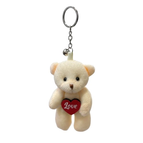 Portachiavi peluche orso - portachiavi,