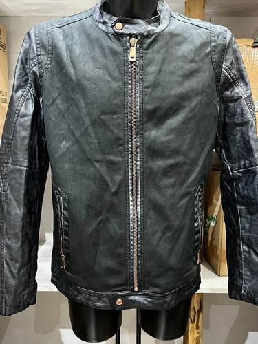 Zara man giacca ecopelle - man,