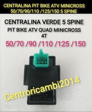 CENTRALINA PIT BIKE ATV MINICROSS 50/70/90/110 /125/150 5 SPINE CENTRALINA CDI 
