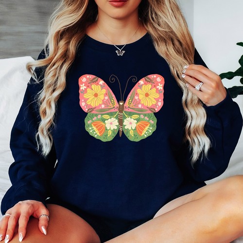 Felpa donna floreale - felpa,