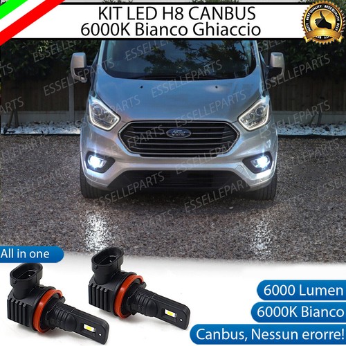 Kit led 6000k bianco canbus - h8,