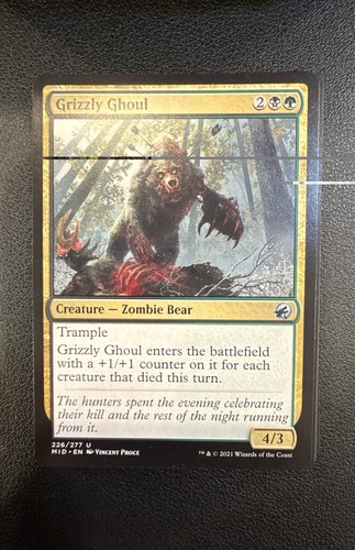 Grizzly ghoul innistrad - ghoul,