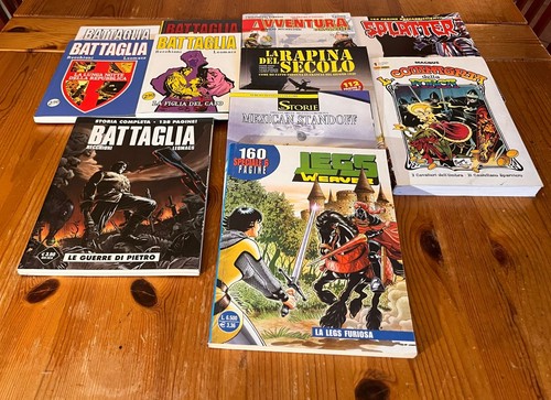 Lotto fumetti battaglia - lotto,