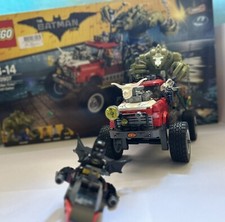 (LEGO 70907) /THE BATMAN MOVIE: KILLER CROC TAIL-GATOR|USED| + |MANUAL| + |BOX|