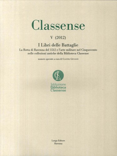 Classense vol i libri - classense.,