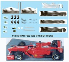 1/43 Decals per FERRARI F300