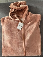 Copertina con cappuccio rosa