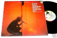 U2:LP-UNDER A BLOOD..(LIVE)ORIG.ITALY PALM LABEL EX+