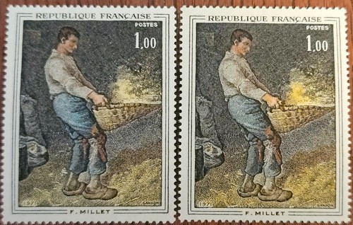 Timbre stamp 1672 millet - , yt
