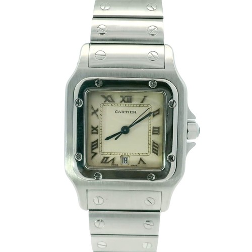 Cartier santos galbeé 29mm - galbeé,