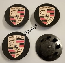 4x Coprimozzo originale NUOVI per Porsche MACAN PORSCHE MACAN 95B 65mm NERO